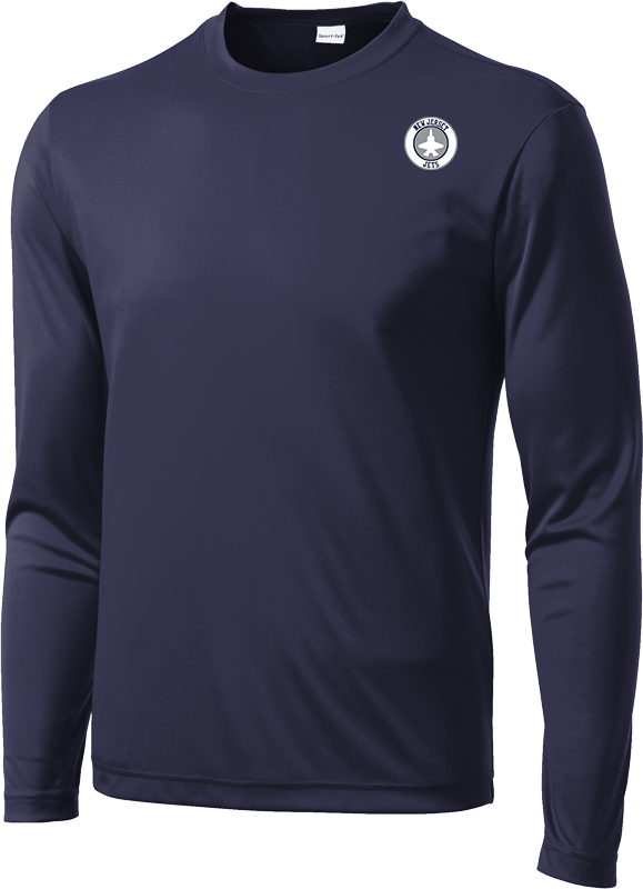 NJ Jets Long Sleeve PosiCharge Competitor Tee