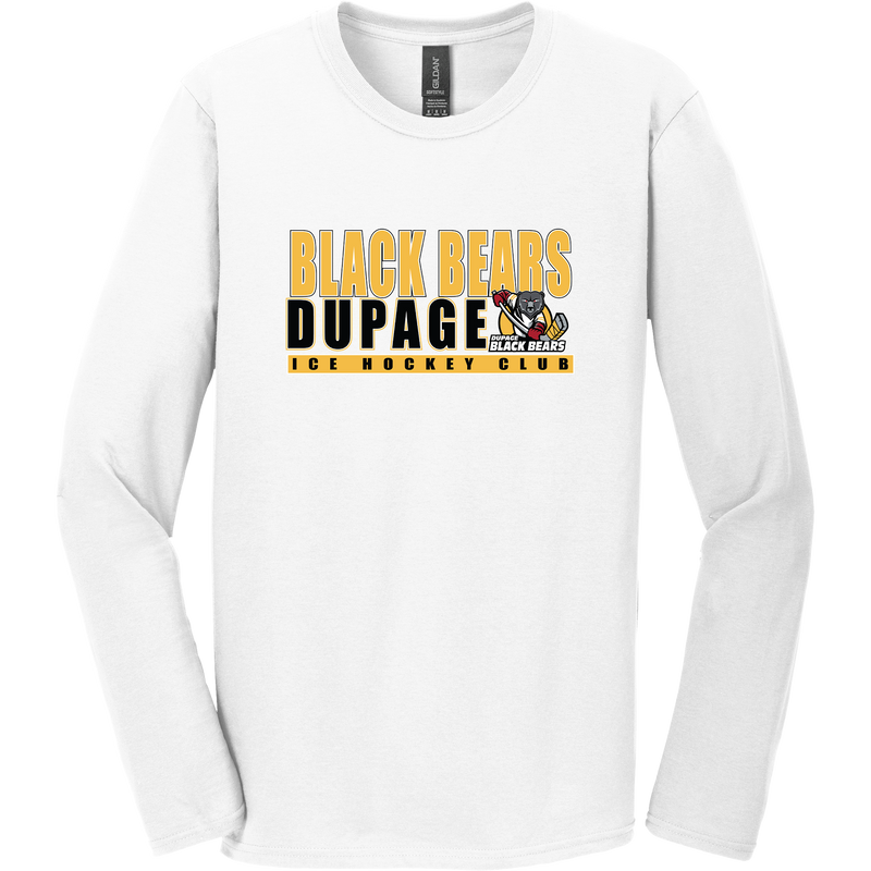 Dupage Black Bears Softstyle Long Sleeve T-Shirt