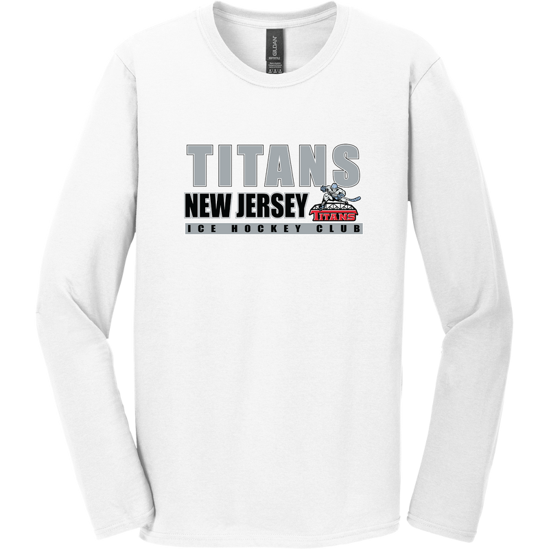 NJ Titans Softstyle Long Sleeve T-Shirt