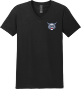 CT Bobcats Softstyle V-Neck T-Shirt