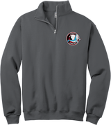 Jersey Shore Whalers NuBlend 1/4-Zip Cadet Collar Sweatshirt