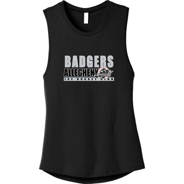 Allegheny Badgers Womens Jersey Muscle Tank