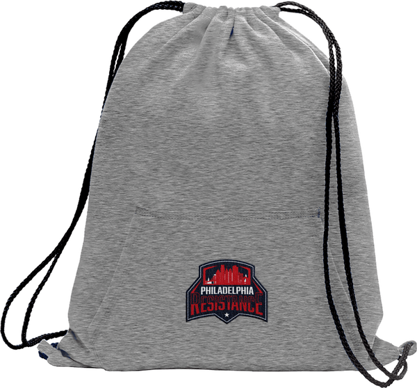 Philadelphia Resistance Core Fleece Sweatshirt Cinch Pack