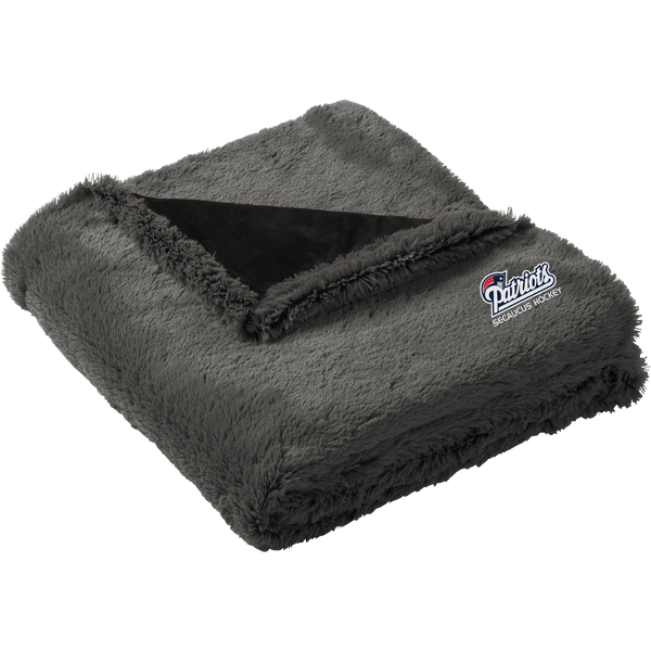 Secaucus Patriots Faux Fur Blanket