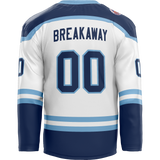 Blue Knights Goalie Hybrid Jersey - White