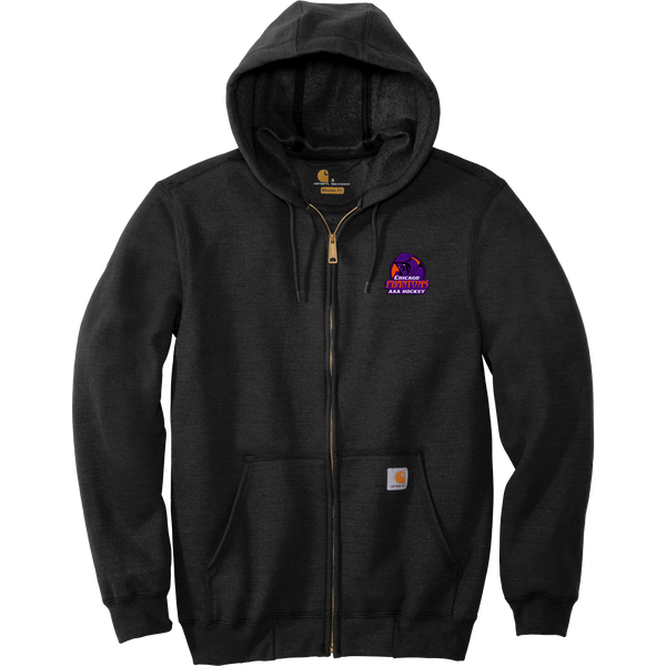 Chicago Phantoms Carhartt Midweight Hooded Zip-Front Sweatshirt