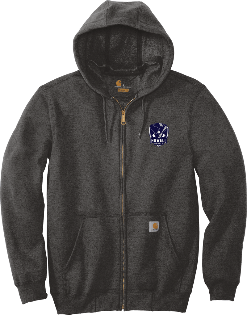 Howell Carhartt Midweight Hooded Zip-Front Sweatshirt