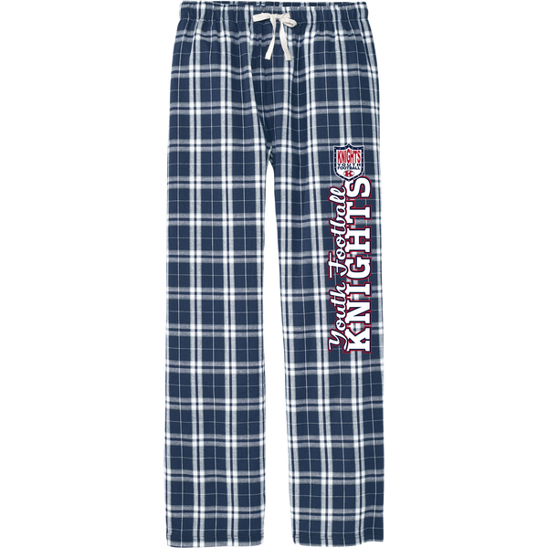 Knights Youth Football Flannel Plaid Pant