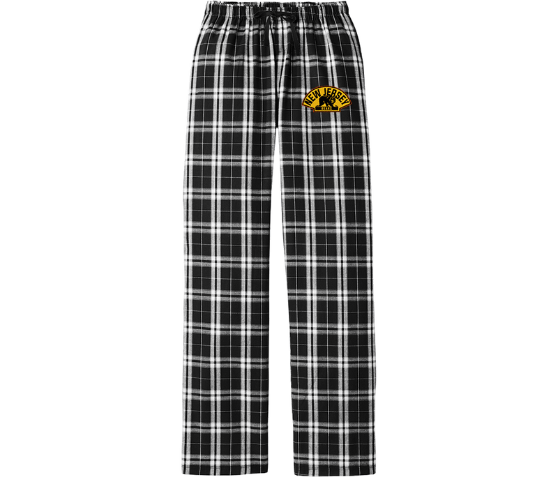 NJ Bears Women's Flannel Plaid Pant