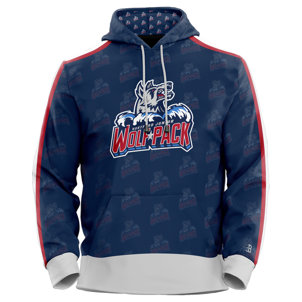 Hartford Jr. Wolfpack Adult Sublimated Hoodie