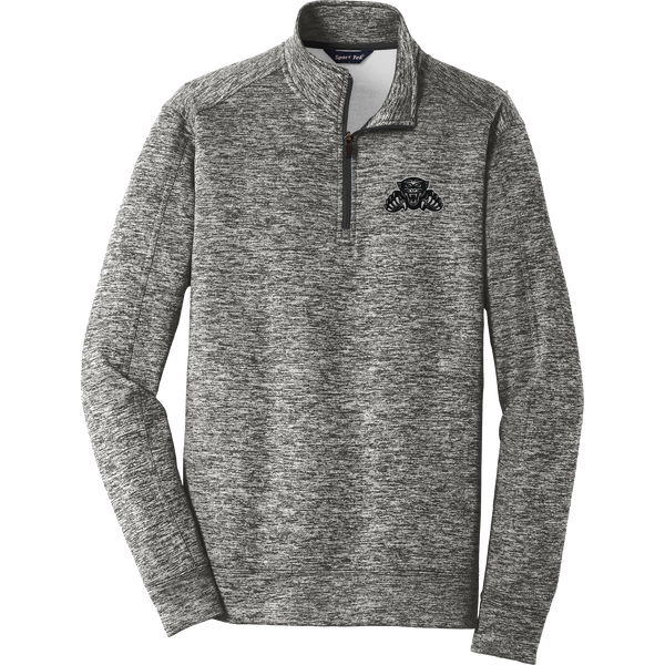 Igloo Jaguars PosiCharge Electric Heather Fleece 1/4-Zip Pullover