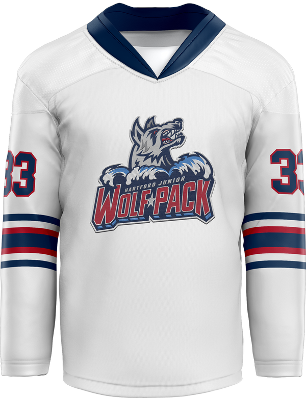 Hartford Jr. Wolfpack Girls Youth Player Hybrid Jersey