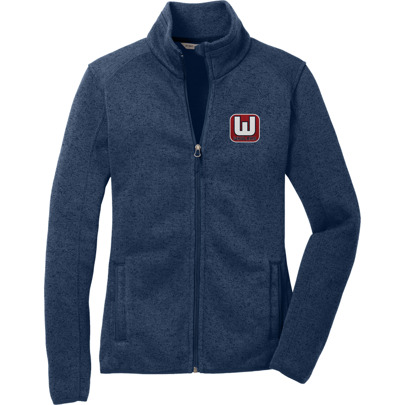 CT Whalers Tier 1 Ladies Sweater Fleece Jacket