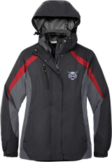 CT Bobcats Ladies Colorblock 3-in-1 Jacket