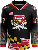 SOMD Lady Sabres Adult Player Sublimated Jersey