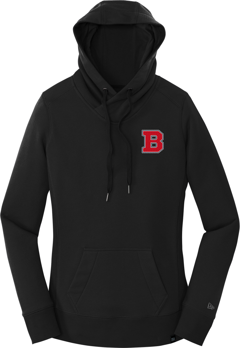 CT Bobcats New Era Ladies French Terry Pullover Hoodie