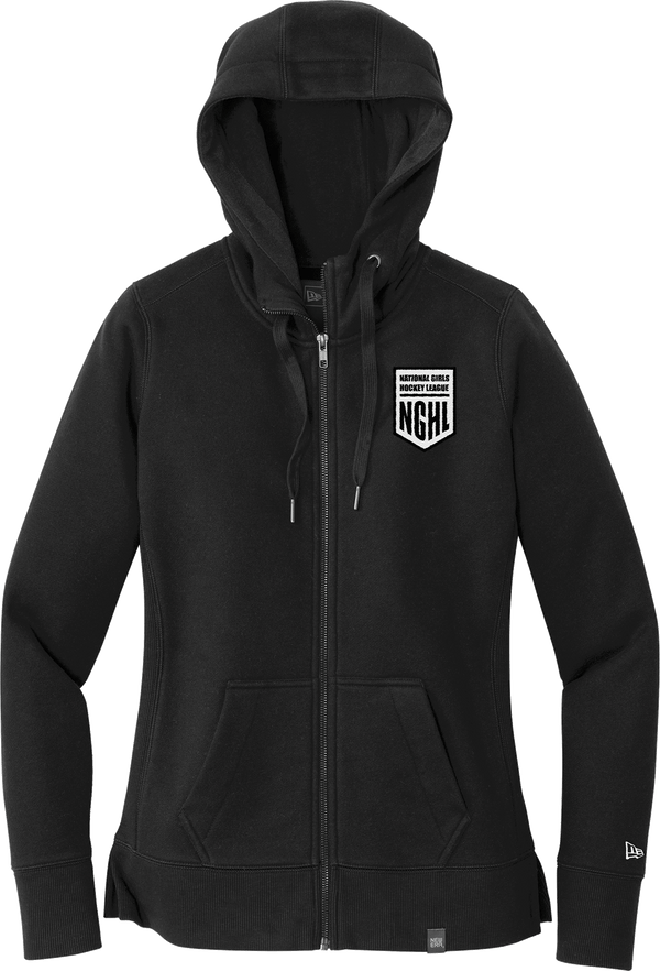 NGHL New Era Ladies French Terry Full-Zip Hoodie