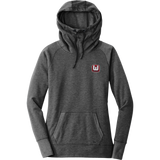 CT Whalers Tier 1 New Era Ladies Tri-Blend Fleece Pullover Hoodie