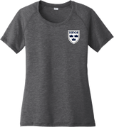 North Jersey Kings Ladies PosiCharge Tri-Blend Wicking Scoop Neck Raglan Tee