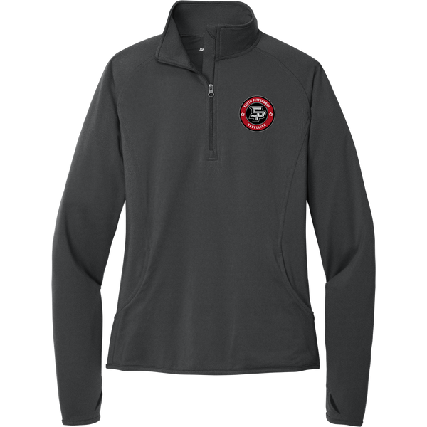 South Pittsburgh Rebellion Ladies Sport-Wick Stretch 1/4-Zip Pullover