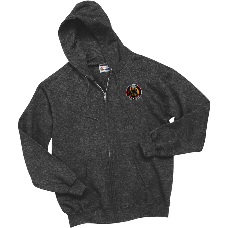 MD Jr. Black Bears Ultimate Cotton - Full-Zip Hooded Sweatshirt