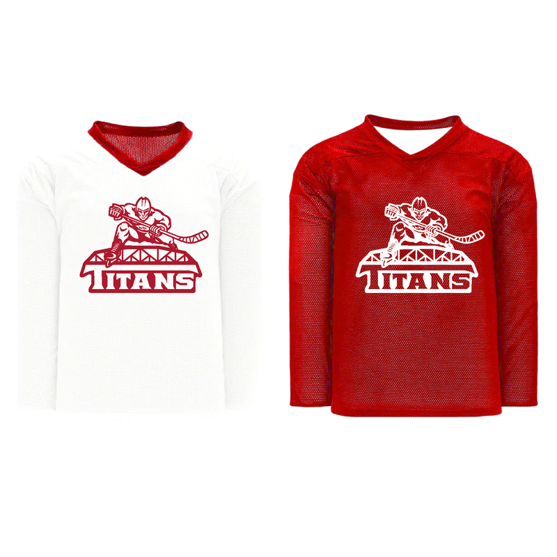 NJ Titans 2011 Adult Goalie Reversible Practice Jersey