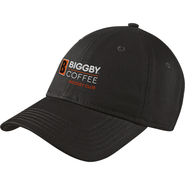 Biggby Coffee Hockey Club New Era Adjustable Unstructured Cap