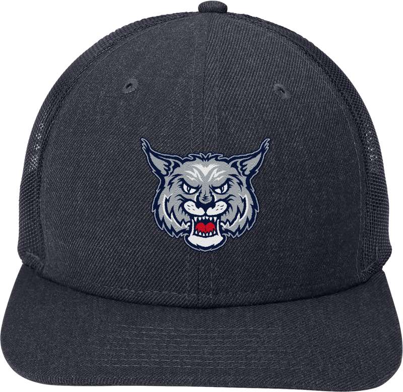 CT Bobcats New Era Snapback Low Profile Trucker Cap