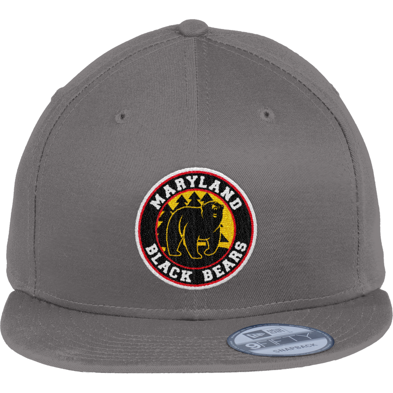 Maryland Black Bears New Era Flat Bill Snapback Cap