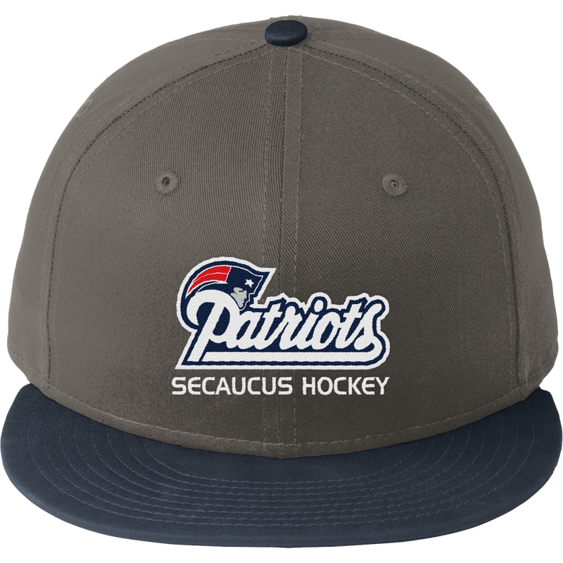 Secaucus Patriots New Era Flat Bill Snapback Cap