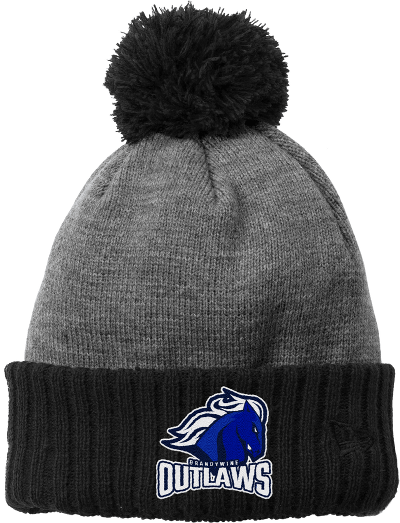 Brandywine Outlaws New Era Colorblock Cuffed Beanie