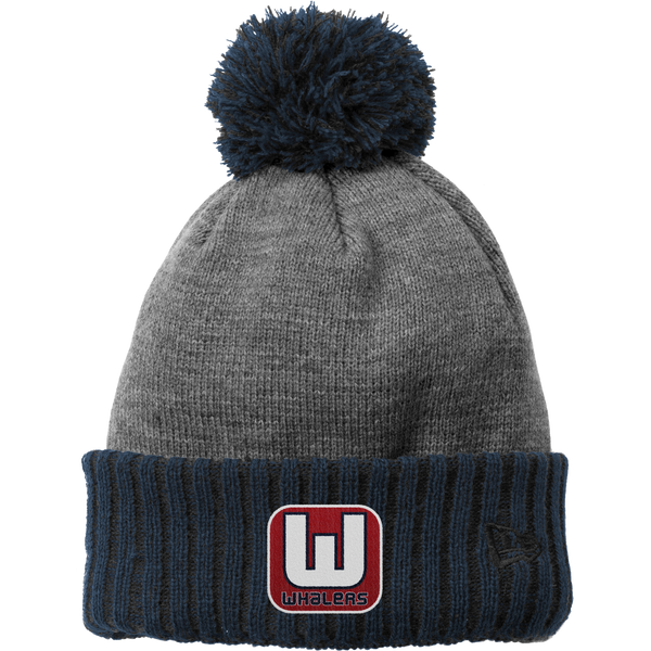 CT Whalers Tier 1 New Era Colorblock Cuffed Beanie