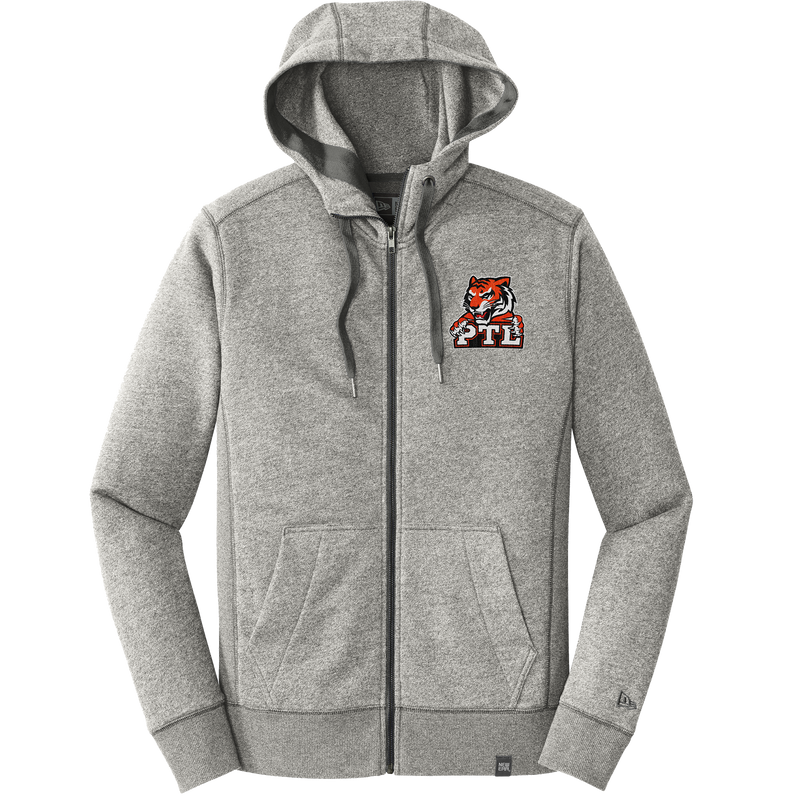 Princeton Tiger Lilies New Era French Terry Full-Zip Hoodie