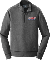 Mass Conn United New Era Tri-Blend Fleece 1/4-Zip Pullover