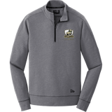 HVM Bulldogs New Era Tri-Blend Fleece 1/4-Zip Pullover