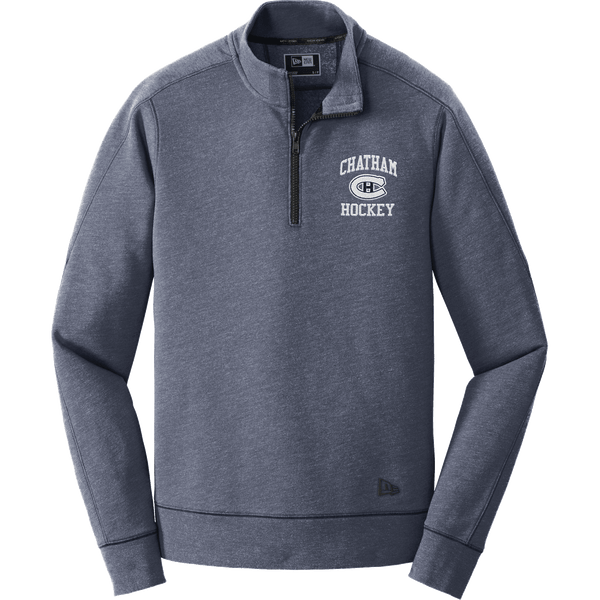 Chatham Hockey New Era Tri-Blend Fleece 1/4-Zip Pullover