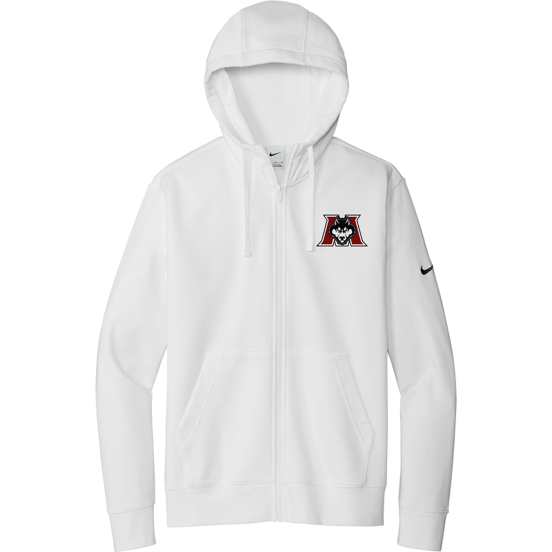 Matawan Nike Club Fleece Sleeve Swoosh Full-Zip Hoodie