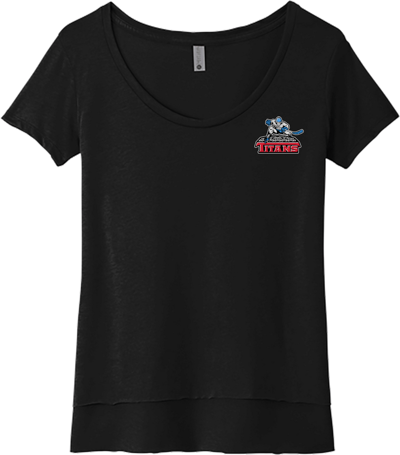 NJ Titans Womens Festival Scoop Neck Tee