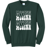 McGinn "Groovy" Core Fleece Crewneck Sweatshirt