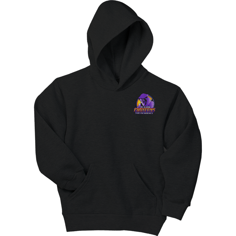 Jr. Phantoms Youth EcoSmart Pullover Hooded Sweatshirt