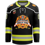 Philly Fire Youth Goalie Sublimated Jersey - Black