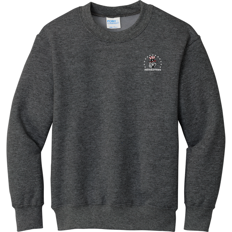 Phila Revolution Youth Core Fleece Crewneck Sweatshirt