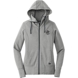 Grundy Senators New Era Ladies Tri-Blend Fleece Full-Zip Hoodie