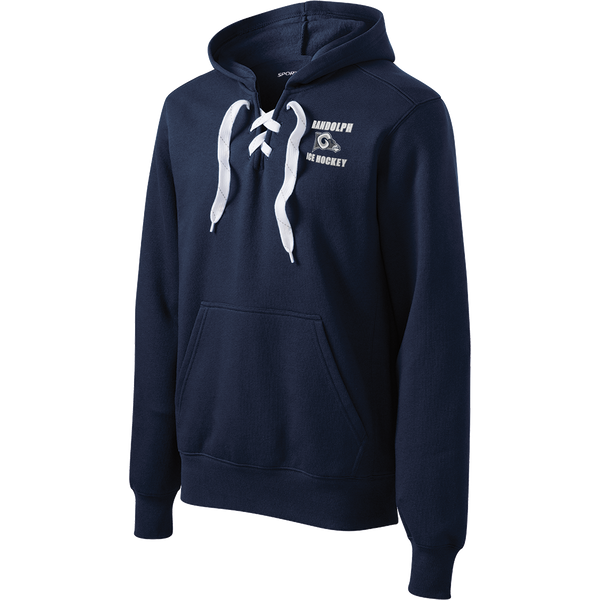 Randolph Recreation Lace Up Pullover Hooded Sweatshirt