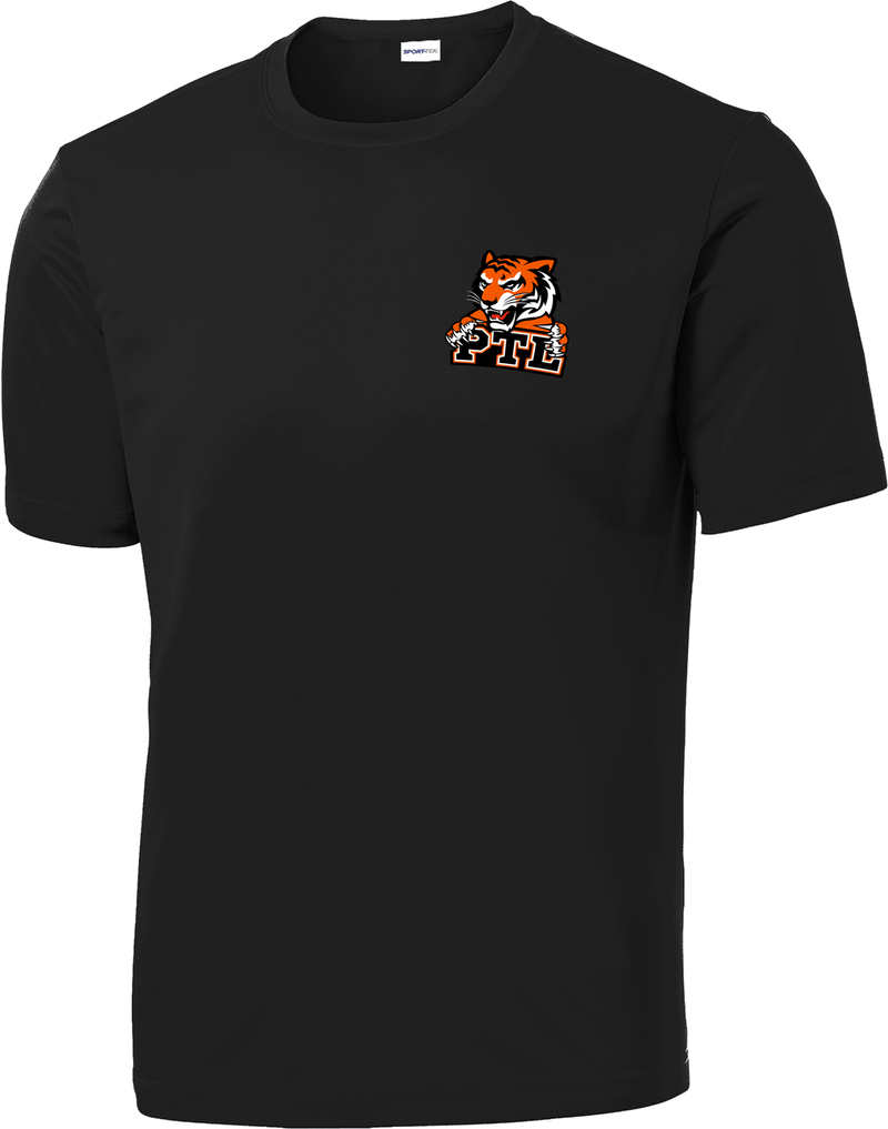 Princeton Tiger Lilies long sleeve PosiCharge Competitor Tee