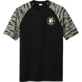 Upland Country Day School Drift Camo Colorblock Tee