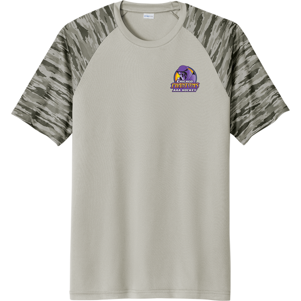 Chicago Phantoms Drift Camo Colorblock Tee