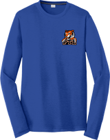 Princeton Tiger Lilies Long Sleeve PosiCharge Competitor Cotton Touch Tee