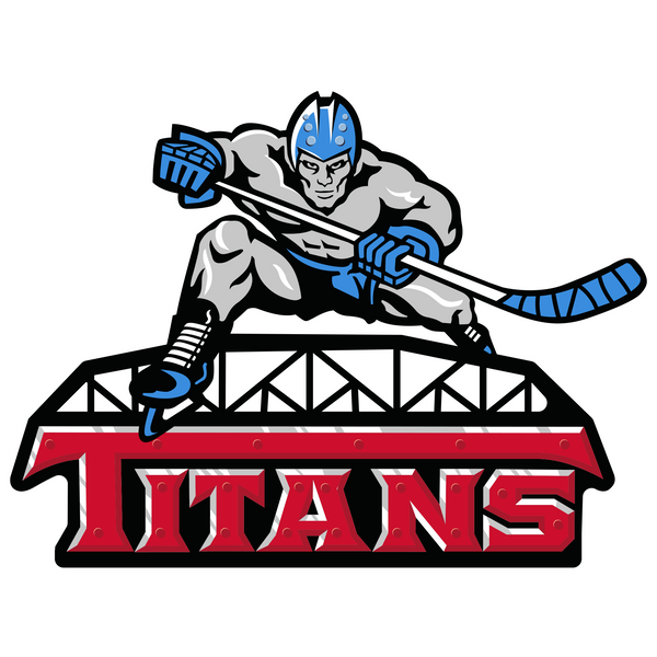 NJ Titans Car Magnet