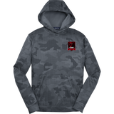 King Cobras Youth Sport-Wick CamoHex Fleece Hooded Pullover